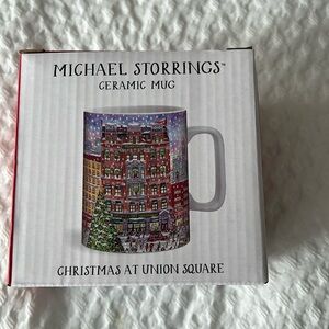 NIB Michael Storeings ceramic mug